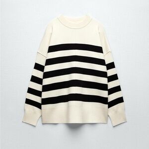 Zara Knit Striped Sweater
